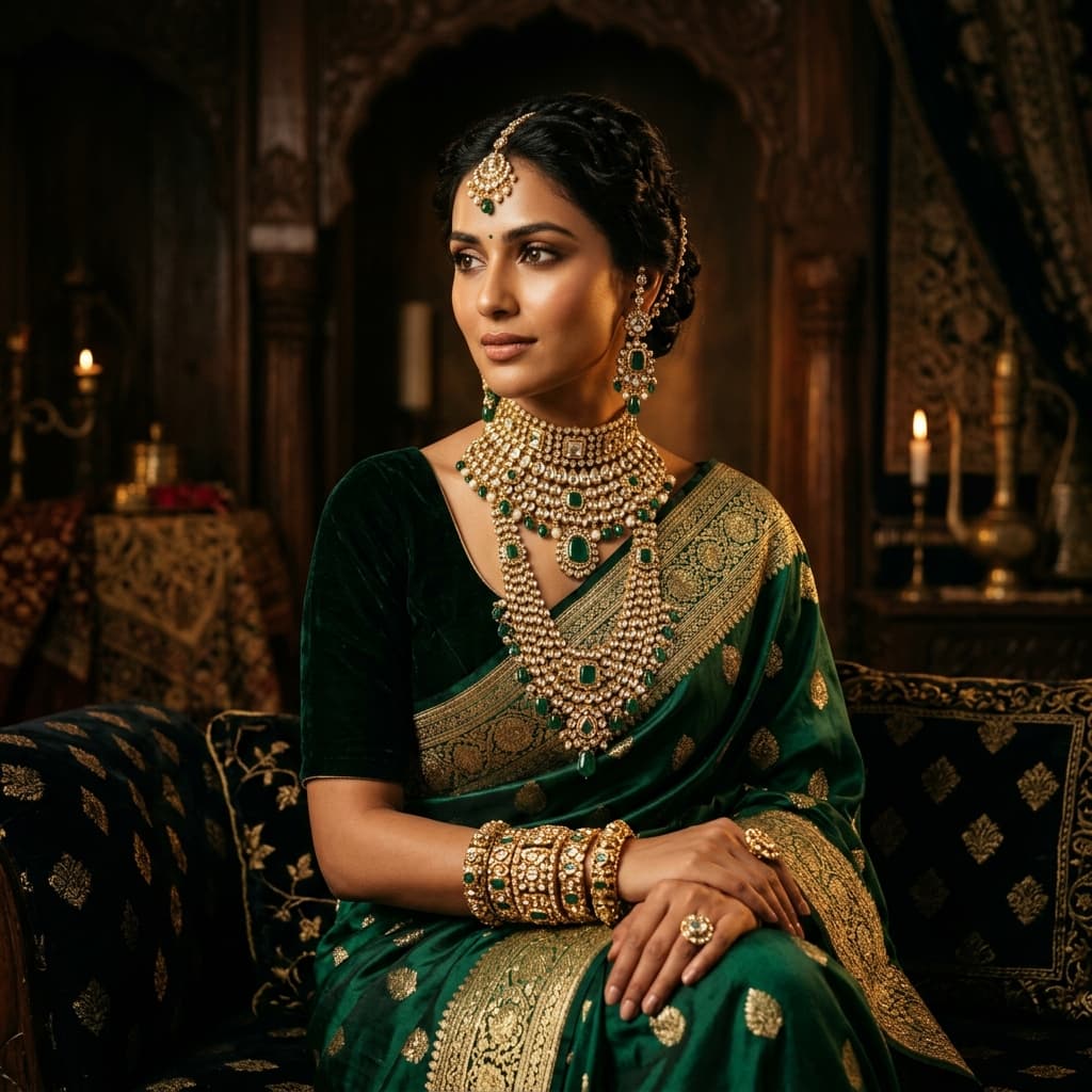 Gold jewellery collection
